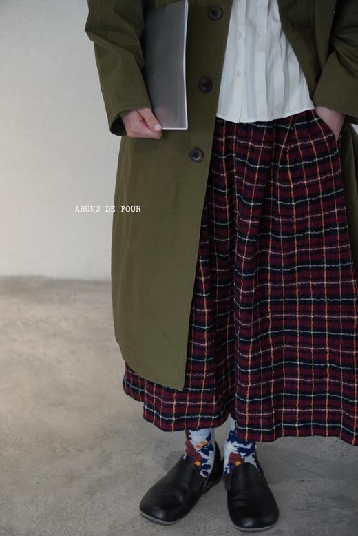 RINEN黑军绿风衣 商品图3