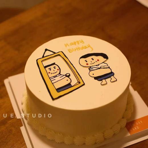 照镜子手绘 （请提前24小时预订） 商品图0