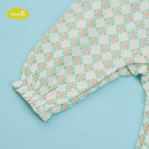 【尺码偏小请拍大一码】moimoln小云朵童装秋冬新款女宝宝长袖连体衣新生儿爬服婴儿哈衣LQW1NAUU25 商品图3