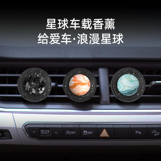 桃汽星球车载香薰  空调出风口装饰  车用香氛  持久留香 商品图1