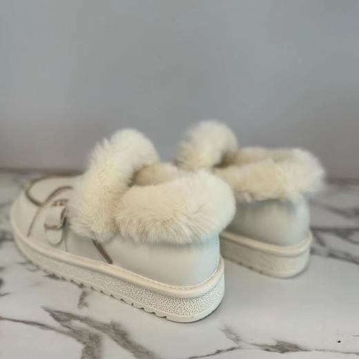 西村名物冬季新品二棉加毛豆豆鞋36411 商品图2