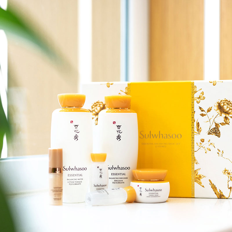 【雪花秀】滋盈水乳套盒六件套补水保湿 润颜护肤 新老版本随机发