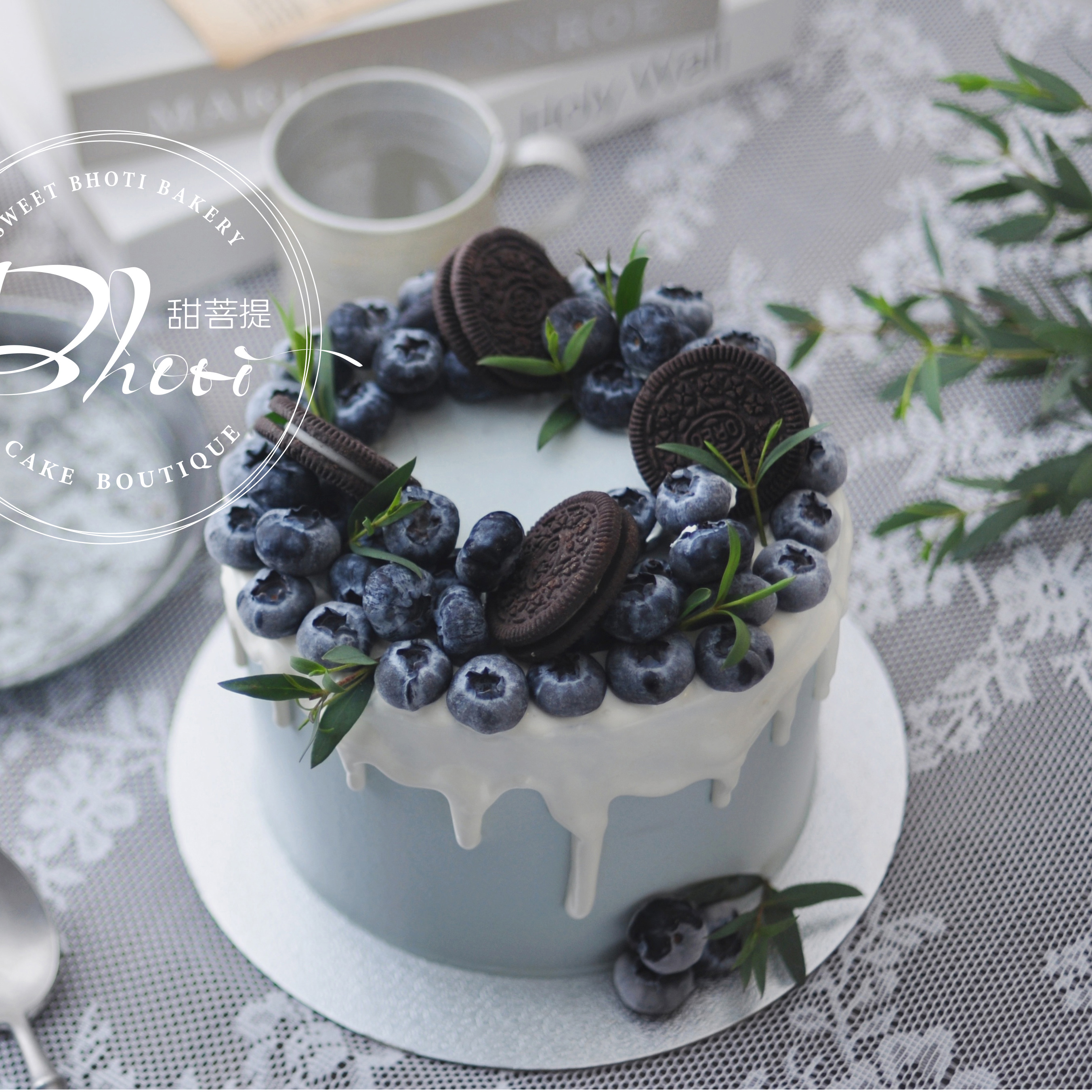 动物性淡奶油系列（彼岸主题）英国进口纯动物奶油生日蛋糕0180【加高款】