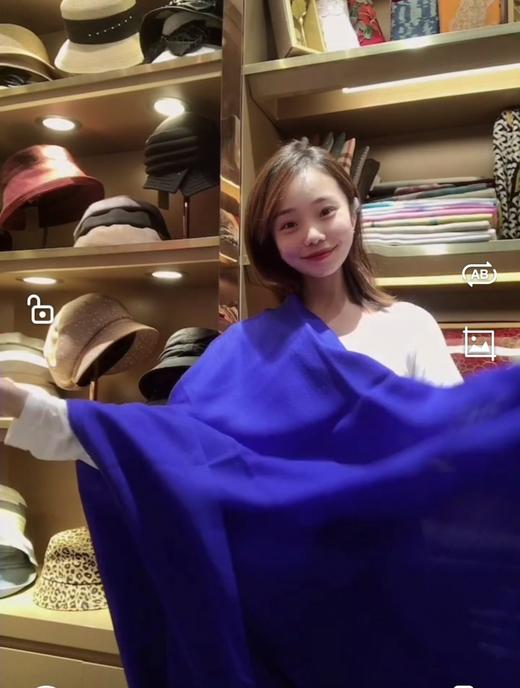 优品堂【婉丽】纯羊毛长巾 商品图4