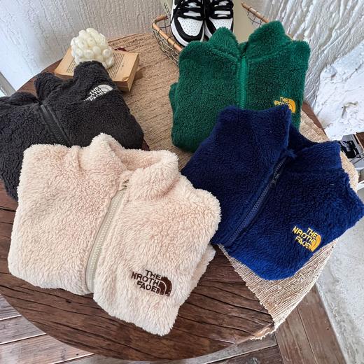 【宝宝双面保暖棉袄刺绣上衣】儿童秋冬外套 sq 商品图2