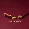 S925银镀金朱砂六字真言吊坠项 商品缩略图2