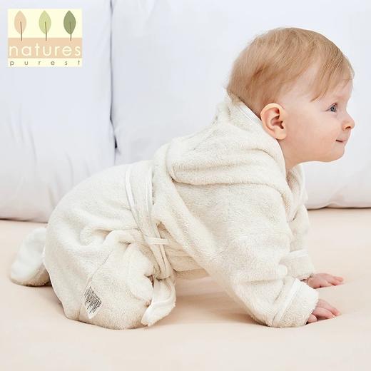 【云粉节】9楼英国natures purest（天然素彩）宝宝浴袍婴幼儿童浴袍带帽婴幼儿男女童秋冬棉袍丨吊牌价：648元，活动价：608元 商品图4