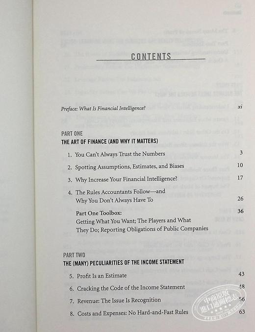 【中商原版】财务智慧 如何理解数字的真正含义 Financial Intelligence 英文原版 Karen Berman Joseph Knight 商品图5