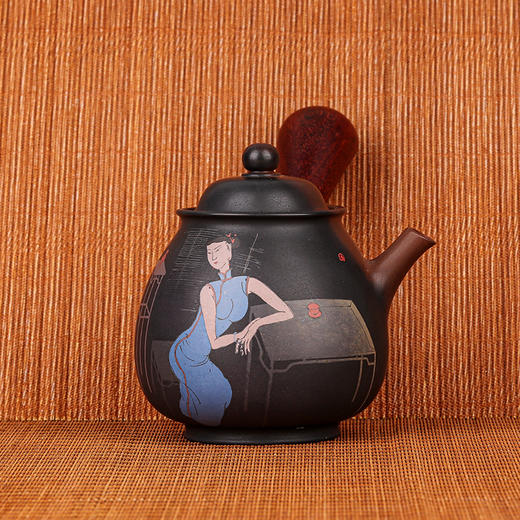 豆进贵侧把壶 商品图0