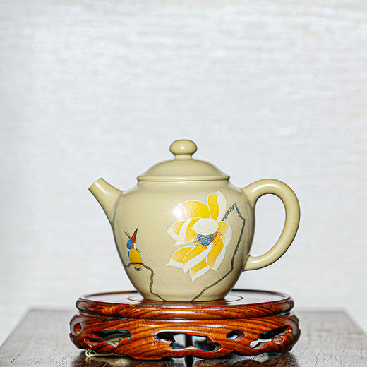 王天龙 翠鸟壶 商品图0