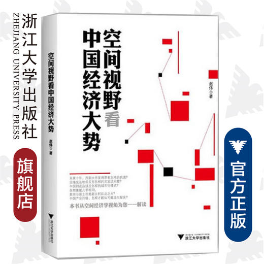 空间视野看中国经济大势/赵伟/浙江大学出版社 商品图0