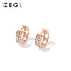 ZENGLIU高级感耳钉简约冷淡风耳圈女潮气质网红韩国耳扣耳环耳饰 商品缩略图0