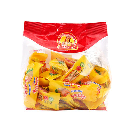 【中欧班列精选】WWJ俄罗斯进口糖果 斯拉夫水果园芒果软糖500g 新日期 商品图11