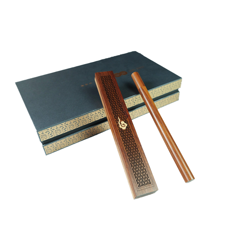酸枝镂空香盒两件套  礼盒装  礼盒尺寸31.5cm*18.5cm*6cm（香盒祥云、回纹图案随机）  20057763