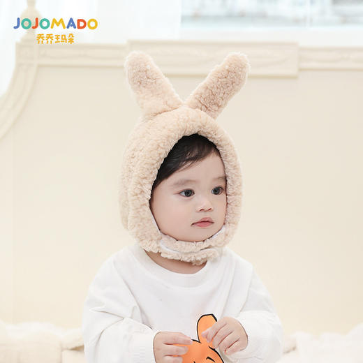 「5款配色」韩版清新可爱小熊耳朵帽子 冬季加厚宝宝帽子保暖护耳婴儿帽童装 商品图1