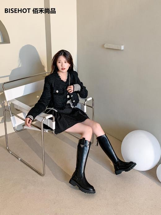 新品薄绒时尚百搭显气质高靴909B25561 商品图1