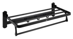 GJ02-10 浴巾架/氧化黑