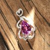 紫色蓝宝石水滴挂件〔浪〕 商品缩略图5