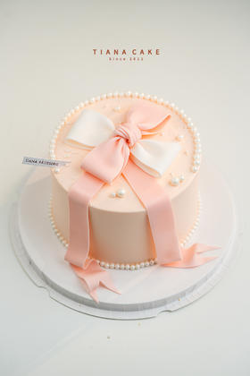 【翻糖款】优雅蝴蝶结