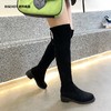新品薄绒弹力高筒舒适百搭显瘦高靴715B25552 商品缩略图6