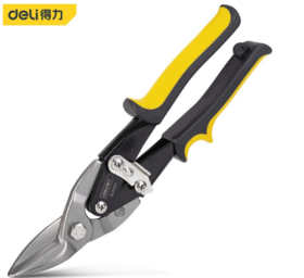 得力右头航空剪(黄)