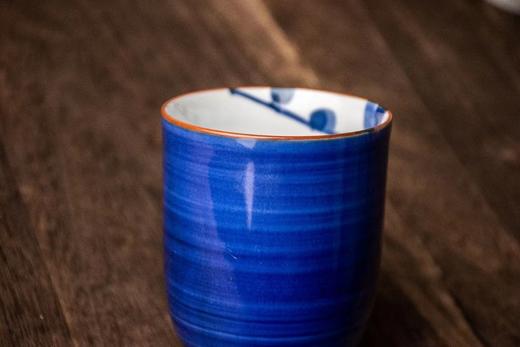 波佐见烧 福男福女系列 手绘夫妻杯2件套 礼盒装 手绘釉下彩 商品图1