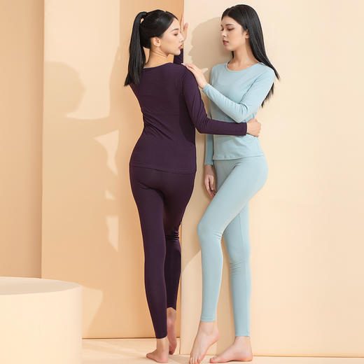 爱帝女优可丝小圆领柔肤黑科技内衣套 商品图2