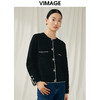 VIMAGE纬漫纪秋季新款撞色时尚通勤气质百搭针织开衫V1801426 商品缩略图8
