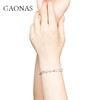 GAONAS高纳仕 白钻手链高级白富美夏季限量时尚手链高级珠宝首饰 商品缩略图2