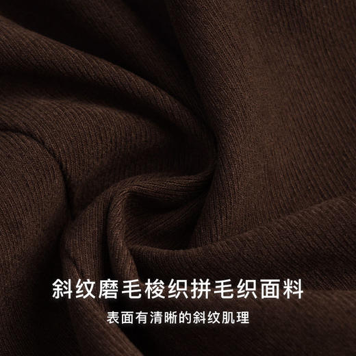 OLrain欧芮儿法式咖色连衣裙女秋季2022新款森系高级感复古茶歇裙 商品图2