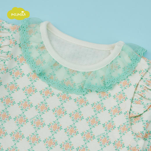 【尺码偏小请拍大一码】moimoln小云朵童装秋冬新款女宝宝长袖连体衣新生儿爬服婴儿哈衣LQW1NAUU25 商品图2