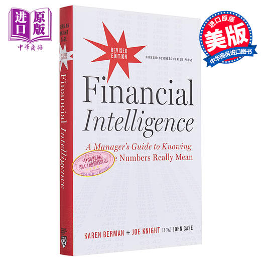 【中商原版】财务智慧 如何理解数字的真正含义 Financial Intelligence 英文原版 Karen Berman Joseph Knight 商品图0