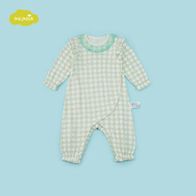 【尺码偏小请拍大一码】moimoln小云朵童装秋冬新款女宝宝长袖连体衣新生儿爬服婴儿哈衣LQW1NAUU25