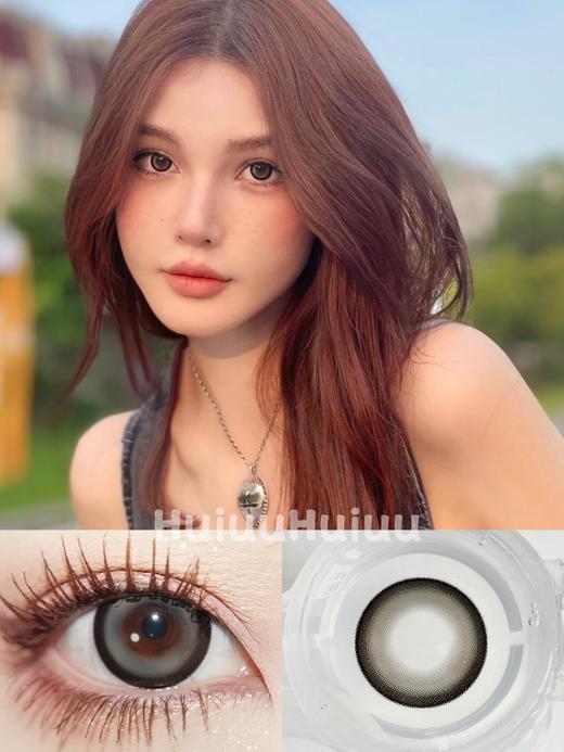 【大直径】LOVEIIKIRA-黑糖宝宝-14.5mm【年抛 0-800度 无525/575】着色13.9mm 商品图0