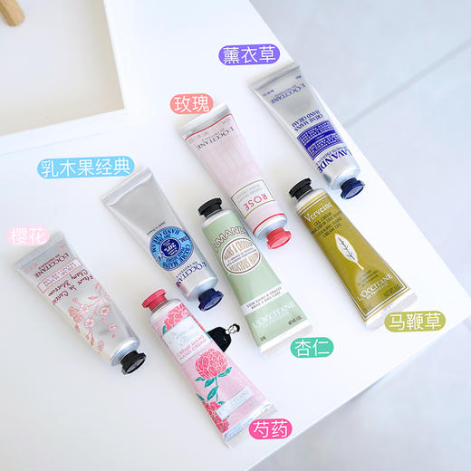 【秋冬护手霜】L'OCCITANE 欧舒丹玫瑰/乳木果/樱花护手霜 30ml 商品图1