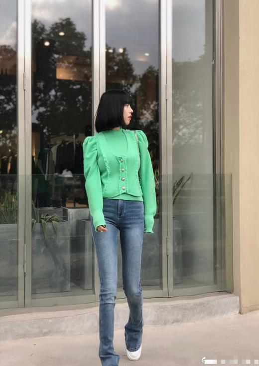 宫廷袖羊绒女衫 商品图1