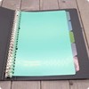 活页夹替芯配件分类索引纸B5五色隔页纸分段卡26孔PP塑料5色分类纸 商品缩略图2