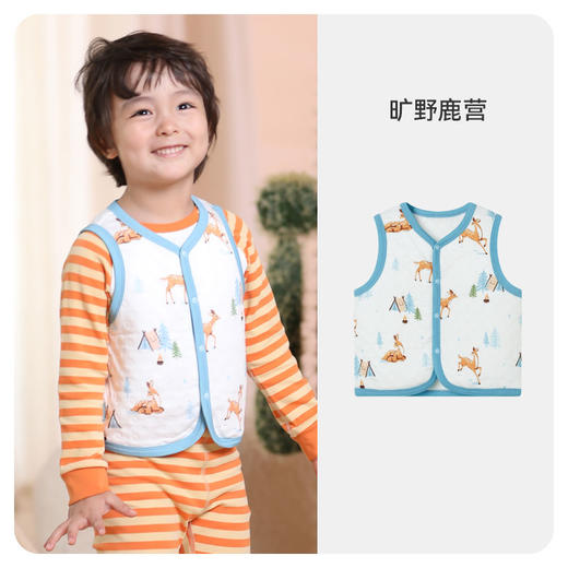 【39元秒杀】i-baby竹棉超柔恒温空气层马甲 商品图12