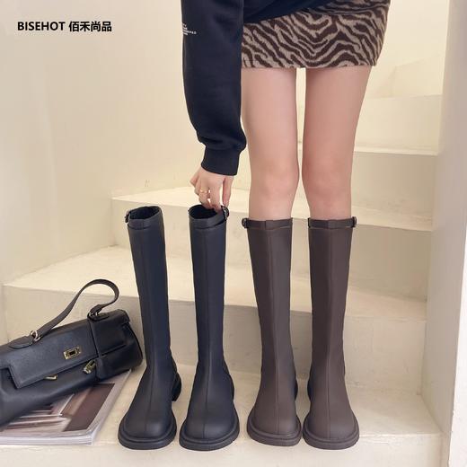 新品薄绒百搭显气质时尚高靴909B25541 商品图1