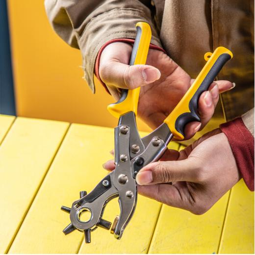 打孔钳省力型_圆_椭圆_扁孔(黄) 商品图3