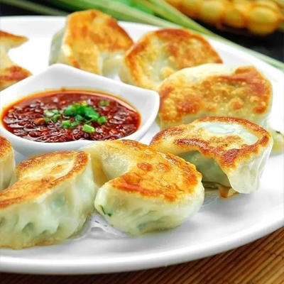 韭菜煎饺180g/4只装-DW | 茶点点心 商品图0