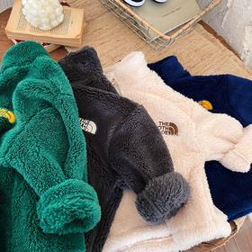 【宝宝双面保暖棉袄刺绣上衣】儿童秋冬外套 sq