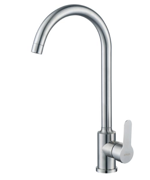 龙头/KF1-03/厨房混合/304拉丝 商品图1