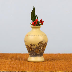 王天龙 山水小花器