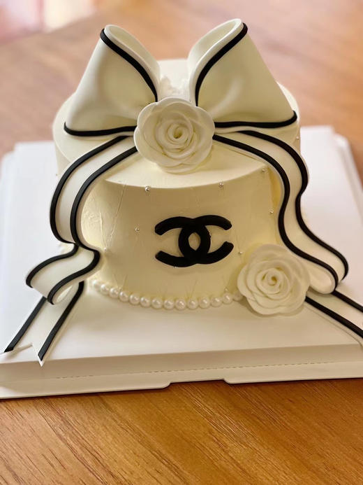 COCO香奈儿，女王范主题蛋糕，全部翻糖装饰可食用，需提前48小时预订 商品图2