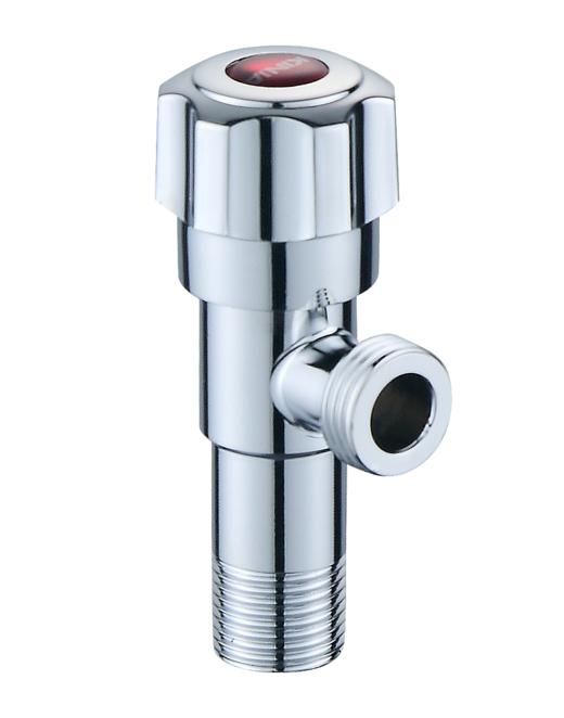 角阀/KJ-08/SUS201镀铬/红蓝手轮 商品图0