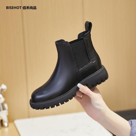 新品单层牛皮百搭时尚马丁靴992B25603 商品图3