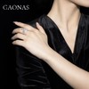 GAONAS高纳仕 爆款皇冠万能白戒指小众设计高级感轻奢满钻戒指女 商品缩略图3
