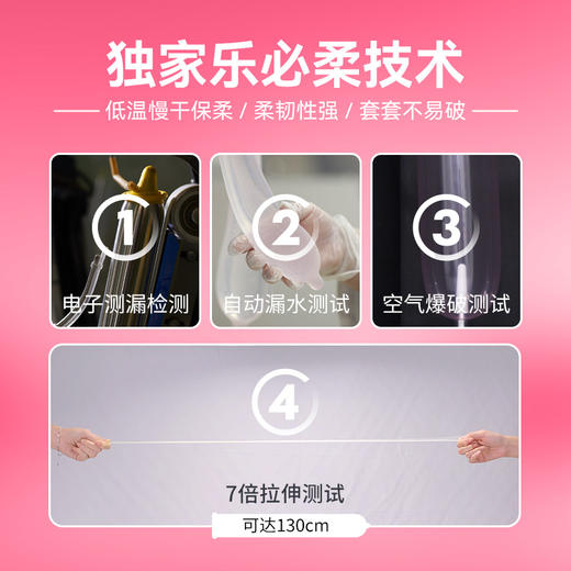 物理延时功能避孕套，超鸟玻尿酸新系列【赠送买2盒送2盒体验装】 商品图4