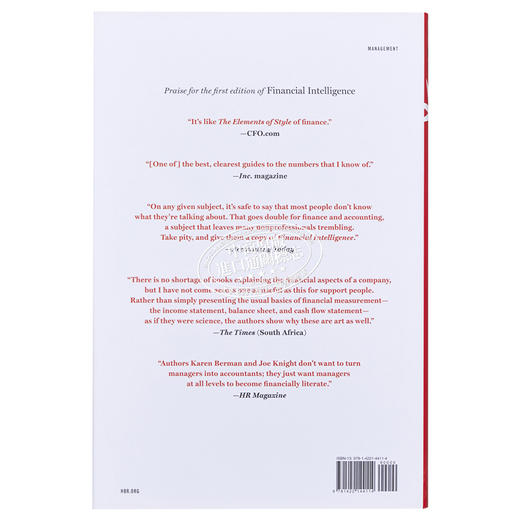 【中商原版】财务智慧 如何理解数字的真正含义 Financial Intelligence 英文原版 Karen Berman Joseph Knight 商品图1